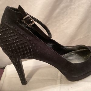 Rhinestone heels, stilettos Style& Company size 11 dress shoes.